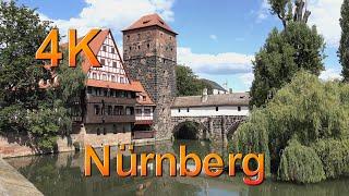 Nürnberg Doku Sehenswürdigkeiten und der Burg Nürnberg in 4K Ultra HD.