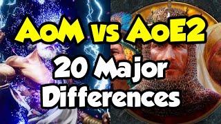 Age of Mythology vs AoE2 20 Major Differences for beginners