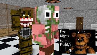 Monster School  Five Nights at FreddysFNAF - Minecraft Animation