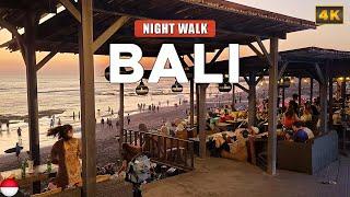 Canggu BALI - Night Walk in Romantic Canggu Travel Vlog