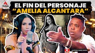 EL FIN DEL PERSONAJE AMELIA ALCANTARA DJ TOPO & EL DESPELUÑE EN ALOFOKE RADIO SHOW