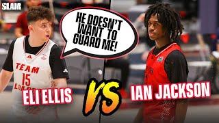 Unranked Eli Ellis Drops 36 vs 5-Star UNC Commit Ian Jackson   Team Loaded NC vs Wiz Kids