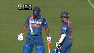 Sachin Tendulkar 43rd ODI Century 163 not out vs New Zealand christchurch 8th March 2009  HD