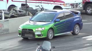 EVO X Drag Race Quarter Mile