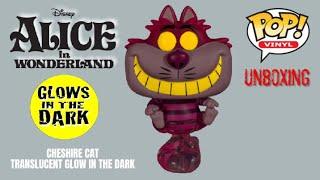 Cheshire Cat Translucent Glow in the Dark Funko Pop Vinyl 70th Anniversary Alice in Wonderland