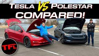 COMPARED Is The New 2024 Polestar 2 Better Than The Tesla Model 3?