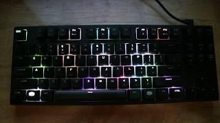 Cooler Master Master Key Pro S  RUSH EFFECT