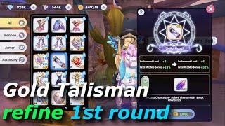 Refine Gold Talisman 1st Round  rox  Ragnarok X Next Generation