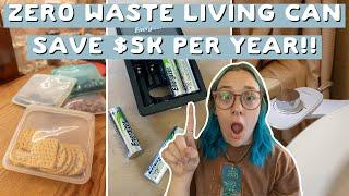 Zero waste living ISNT expensive? Heres how much low waste living can save per year