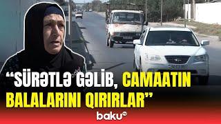 Qorxudan gecələr yata bilmirik  Sumqayıt sakinlərini ölümlə üz-üzə qoyan yol