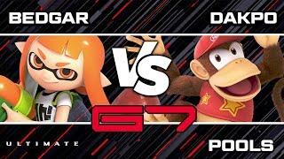 Genesis 7 Bedgar Inkling vs TLOC  Dakpo Diddy Kong - Top 64