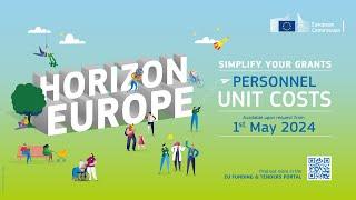 Personnel Unit Cost - New cost method in Horizon Europe