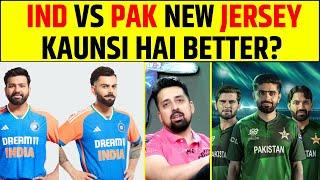 INDIA & PAKISTAN NEW JERSEY REVIEW T20 WORLD CUP- KISKI HAI BETTER?