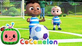 Soccer Song Football Song  Singalong with Cody CoComelon Kids Songs