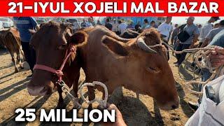 21-ИЮЛЬ ХОЖЕЛИ МАЛ БАЗАР СКОТНЫЙ РЫНОКBUQALARBIGGEST BULLS IN THE WORLDBIGG BULLS