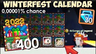 The Truth Behind Winterfest 2022 Calendar + 5 BGL to 30 BGL 000001% chance OMG  GrowTopia