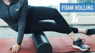 IT Band Stretches  Foam Rolling