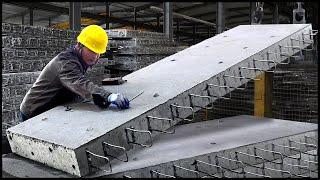 Concrete Floor Mass Production Process  Amazing Property Developer 