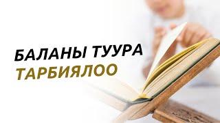 Балдарыбызга кантип тарбия беребиз?  Мээрбек Келсинбек