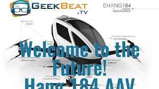 Behold - The Autonomous Aerial VEHICLE EHang 184