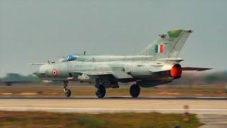THE LOUDEST TAKEOFF EVER  MiG-21 Bison  Indian Air Force