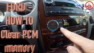 FORD - ClearReset PCM Memory