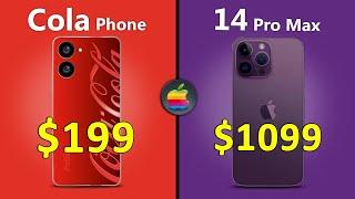 Coca Cola Phone vs iPhone 14 Pro Max  iPhone vs Coca-Cola Phone  APPLE VERSUS