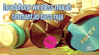 Wirelles Headphone murah meriah kualitas suara ajibbb