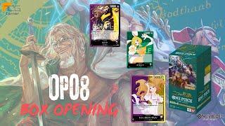 OP08 Two Legends Unboxing  One Piece Card Game OP08  CornerKuns Lucky Draw?