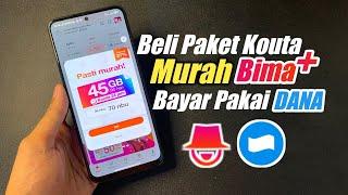 Cara Beli Kouta Di Bima+ Pakai DANA  Beli Paket Di Bimatri bayar Pakai DANA