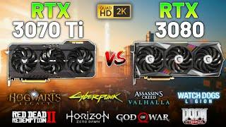 RTX 3070 Ti vs. RTX 3080 in 2023 Test in 8 Games 2K