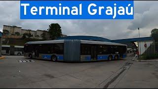 Ônibus no Terminal Grajaú Brazilian Buses