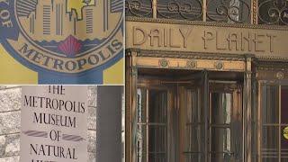 Metropolis Daily Planet in Cleveland From the set of the rumored Superman movie