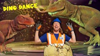 Dinosaur Run Handyman Hal learns all about Dinosaurs  Interactive Music Video for Kids