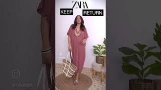 Zara keep or return? #zarahaul #zaradresses