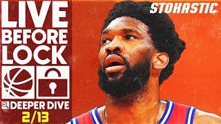 NBA DFS Deeper Dive & Live Before Lock Monday 21323  DraftKings & FanDuel NBA Lineups