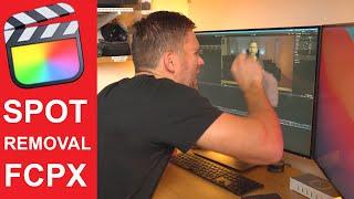 How to remove a spot dust pimple or any object in FCPX. ProPatch plugin from Pixel film studios.