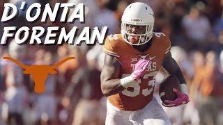 DOnta Foreman  Future NFL Star  Texas Highlights