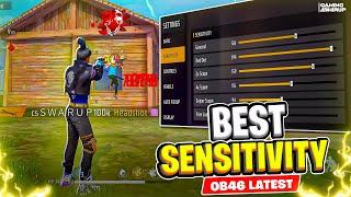 2024 BEST SENSITIVITY FOR HEADSHOT  GARENA FREE FIRE SECRET 200 SENSITIVITY SETTINGS