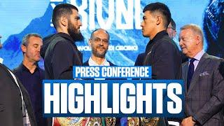 Artur Beterbiev & Dmitry Bivol Reignite The Fight For Undisputed  PRESS CONFERENCE HIGHLIGHTS