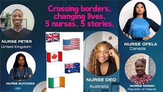 NURSING IN USA CANADA UK IRELAND AND AUSTRALIA