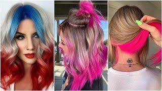 OS CABELOS COLORIDOS MAIS LINDOS DO INSTAGRAM - TRANSFORMAÇÕES DE CABELO FEMININO