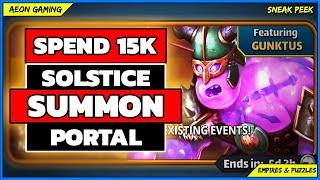 How Many Legendary Heroes Can You Get With 15K Gems  in Summer Solstice?  - Empires & Puzzles