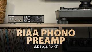 ADI-24 Pro SE Digital Phono Preamp RIAA Mode Explained