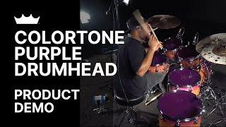 Colortone Purple Drumhead  Remo