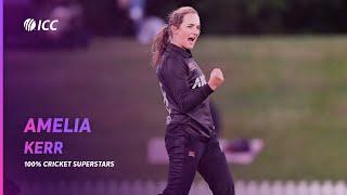 Amelia Kerr  New Zealand’s all-round talisman  100% Cricket Superstars