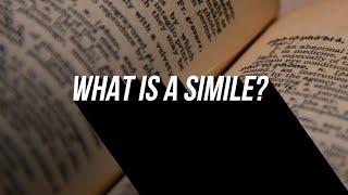 What is a Simile? Figurative Language in Writing Video for Elementary and Middle School Students