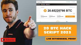 2023 CryptoTab Hack script  20 BTC  Live withdrawal proof  payment #blockchain #BTC #100xgai