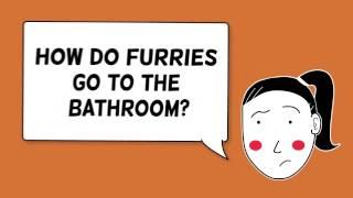 How do furries go to the bathroom?