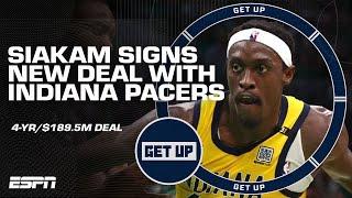 Breaking Pascal Siakam returning to Indiana Pacers  A No-Brainer - Zach Lowe  Get Up